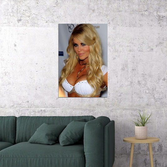 Jenny Mccarthy Sexy Female Actress Hot Girl Poster Wall Art Print Home Wall Decor