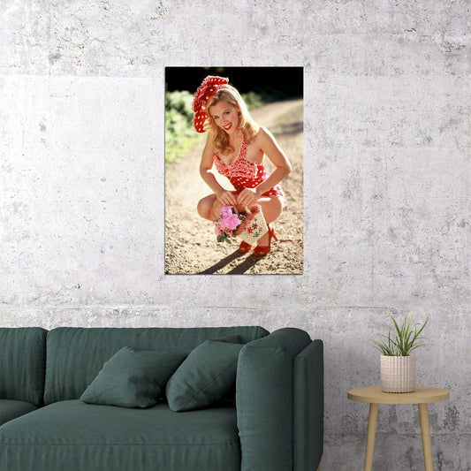 Jenny Mccarthy Sexy Female Model Actress Poster Wall Art Print Home Wall Decor