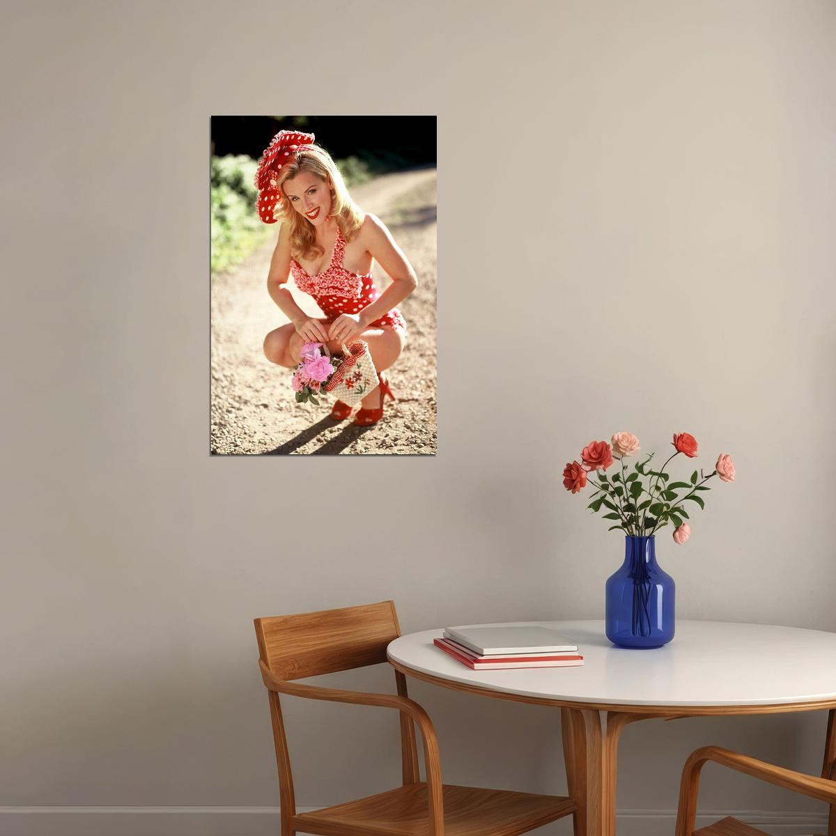 Jenny Mccarthy Sexy Female Model Actress Poster Wall Art Print Home Wall Decor