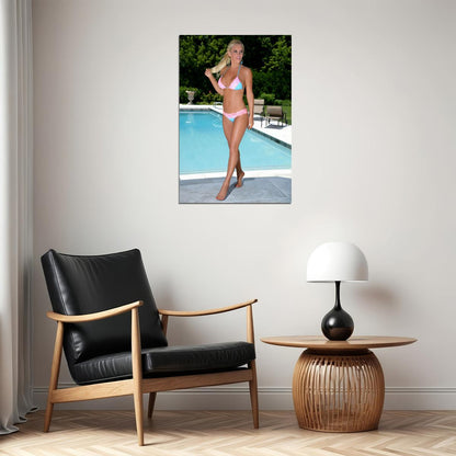 Jenny Mccarthy Sexy Female Model Woman Poster Wall Art Print Home Wall Decor