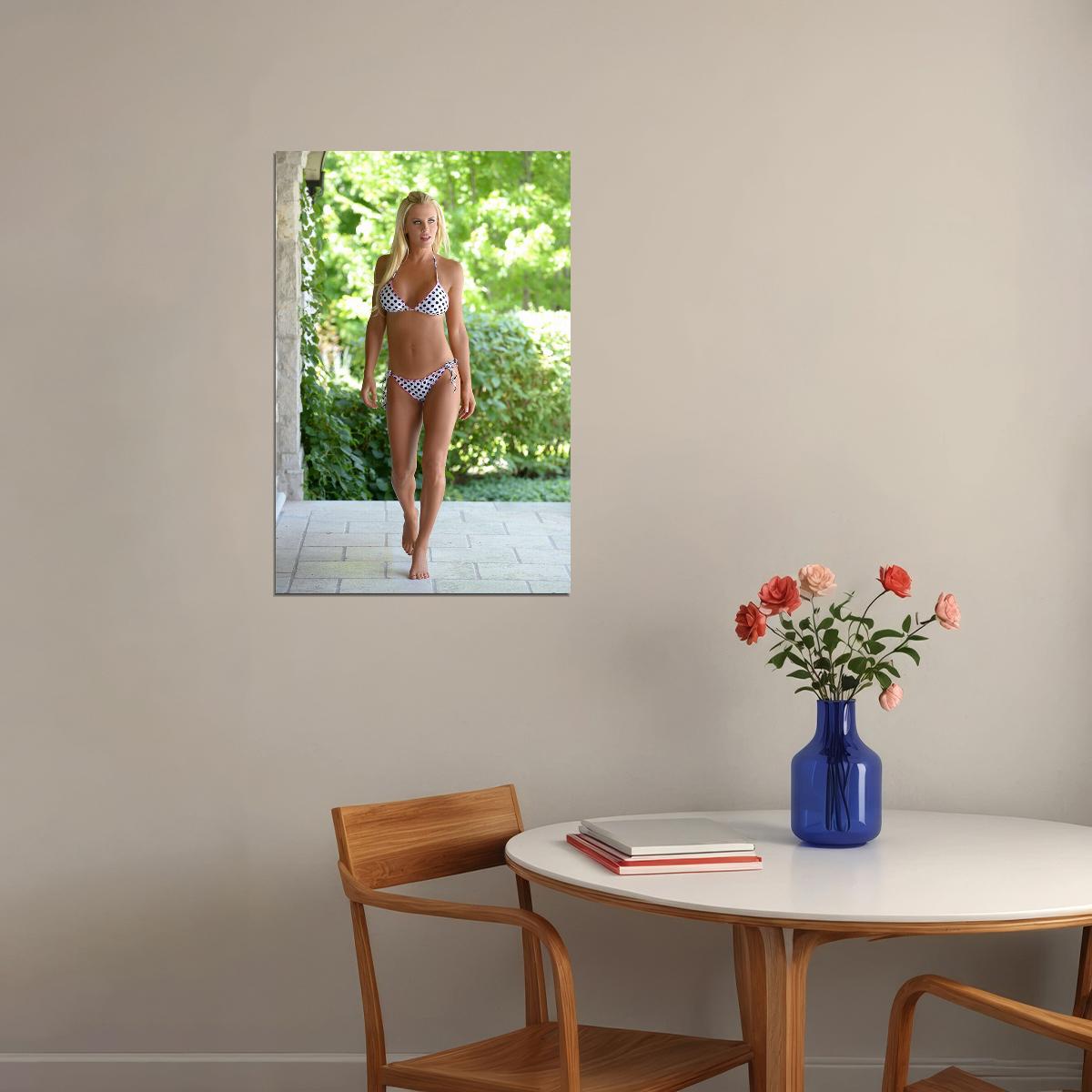Jenny Mccarthy Sexy Female Model Hot Woman Poster Wall Art Print Home Wall Decor