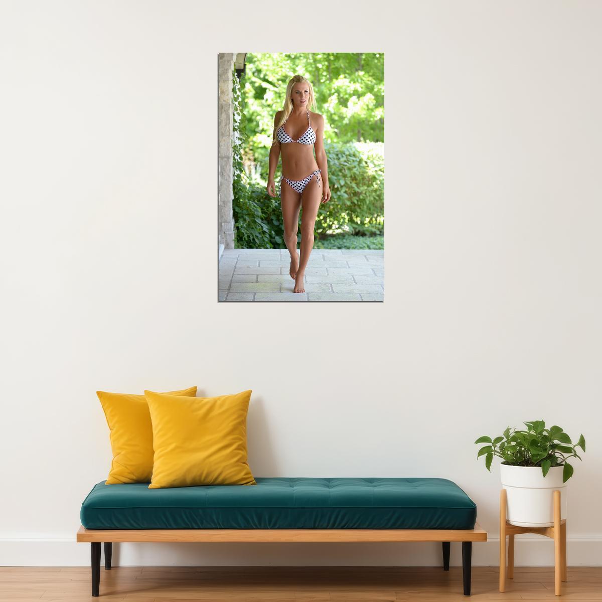 Jenny Mccarthy Sexy Female Model Hot Woman Poster Wall Art Print Home Wall Decor