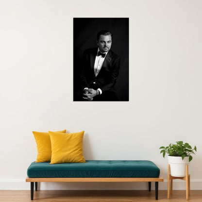 Leonardo Di Caprio Man Handsome Cute Poster Wall Art Print Home Wall Decor
