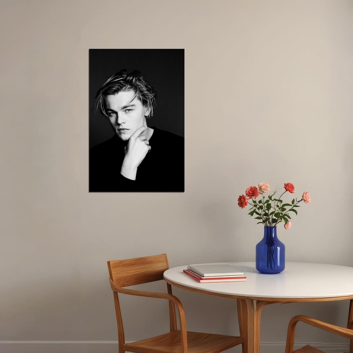 Leonardo Di Caprio Man Handsome Poster Wall Art Print Home Wall Decor
