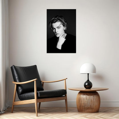 Leonardo Di Caprio Man Handsome Poster Wall Art Print Home Wall Decor