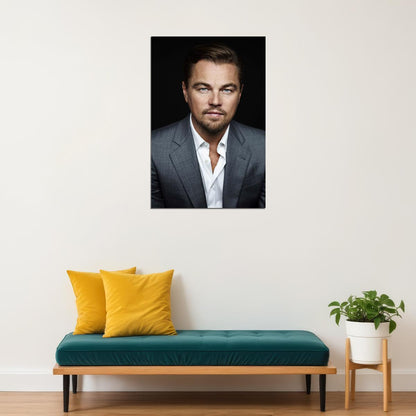 Leonardo Di Caprio Handsome Poster Wall Art Print Home Wall Decor