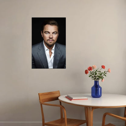 Leonardo Di Caprio Handsome Poster Wall Art Print Home Wall Decor