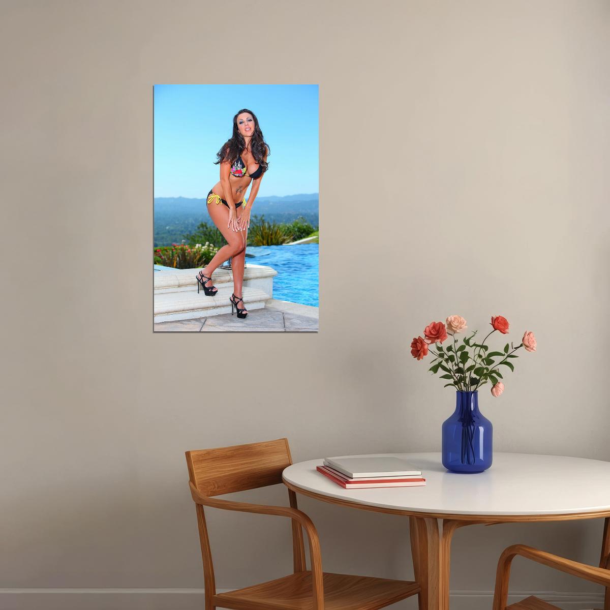 Amy Elizabeth Fisher Sexy Female Model Poster Wall Art Print Home Wall Decor