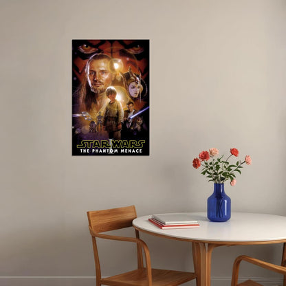 Star Wars Episode 1 Space Battle Poster Wall Art Print Home Wall Decor