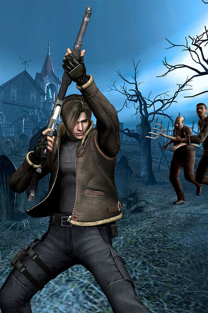 Resident Evil 4 Movie Thriller Action Poster Wall Art Print Home Wall Decor