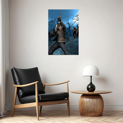 Resident Evil 4 Movie Thriller Action Poster Wall Art Print Home Wall Decor