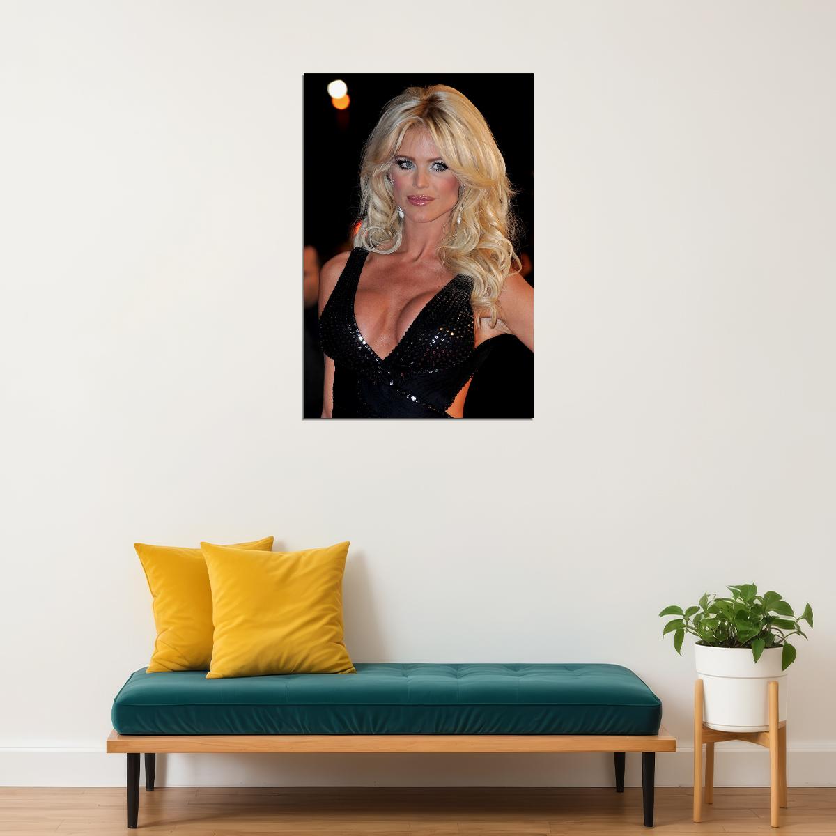 Victoria Silvstedt Beauty Fashion Model Poster Wall Art Print Home Wall Decor