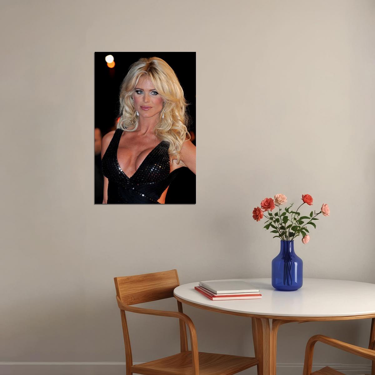 Victoria Silvstedt Beauty Fashion Model Poster Wall Art Print Home Wall Decor