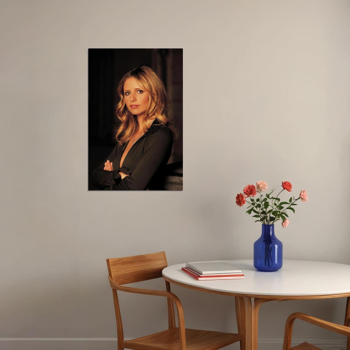 Buffy Summers Sexy Cute Model Poster Wall Art Print Home Wall Decor