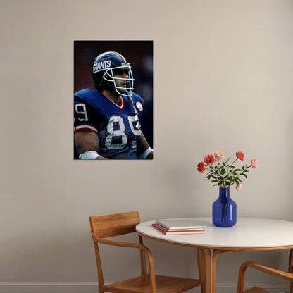 Football Player Mark Bavaro Sports Poster Wall Art Print Home Wall Decor