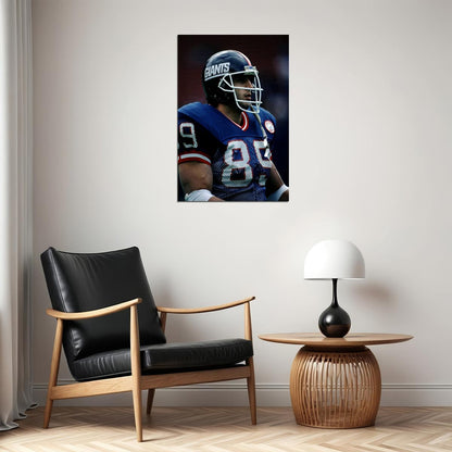 Football Player Mark Bavaro Sports Poster Wall Art Print Home Wall Decor