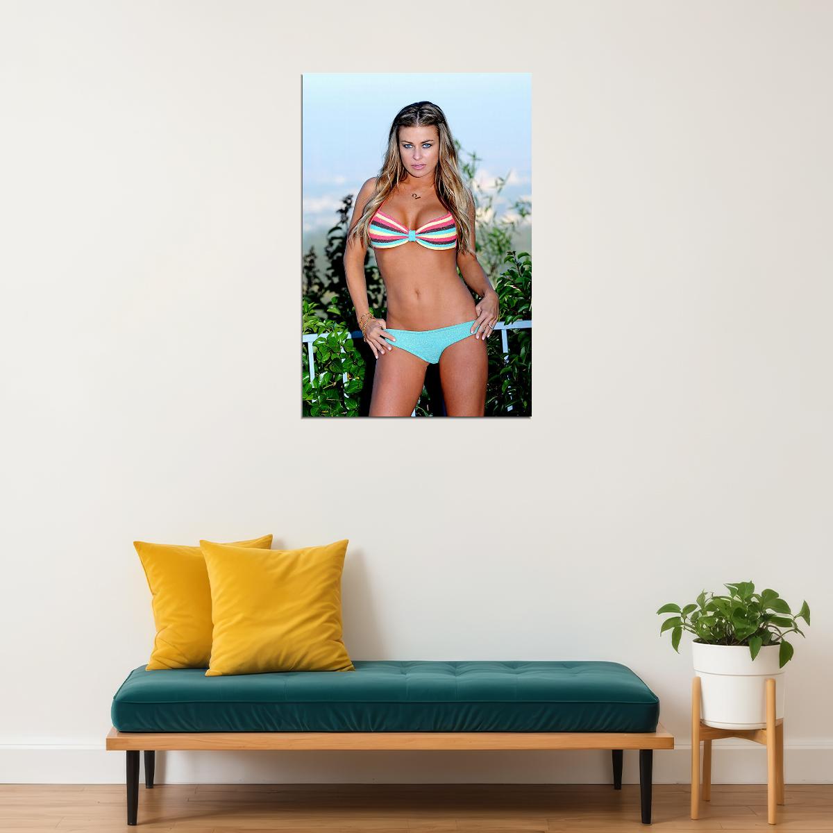 Carmen Electra Sexy Hot Sweet Model Poster Wall Art Print Home Wall Decor