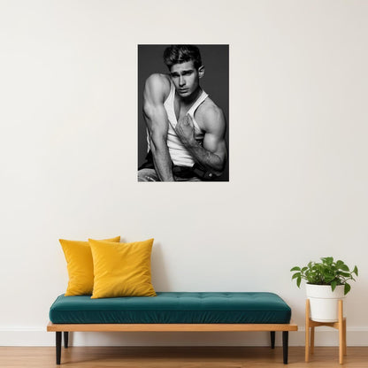 Berion Sexy Cute Male Model Poster Wall Art Print Home Wall Decor