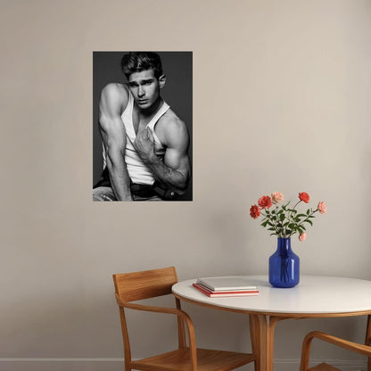 Berion Sexy Cute Male Model Poster Wall Art Print Home Wall Decor