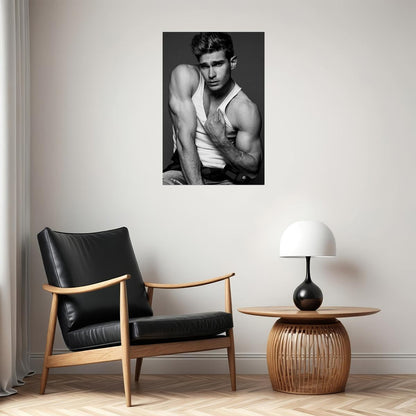 Berion Sexy Cute Male Model Poster Wall Art Print Home Wall Decor