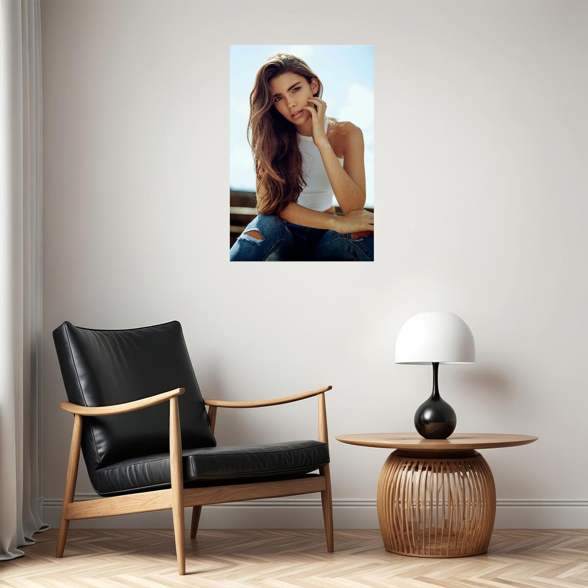 Cyndi Mello Sexy Woman Model Hot Poster Wall Art Print Home Wall Decor