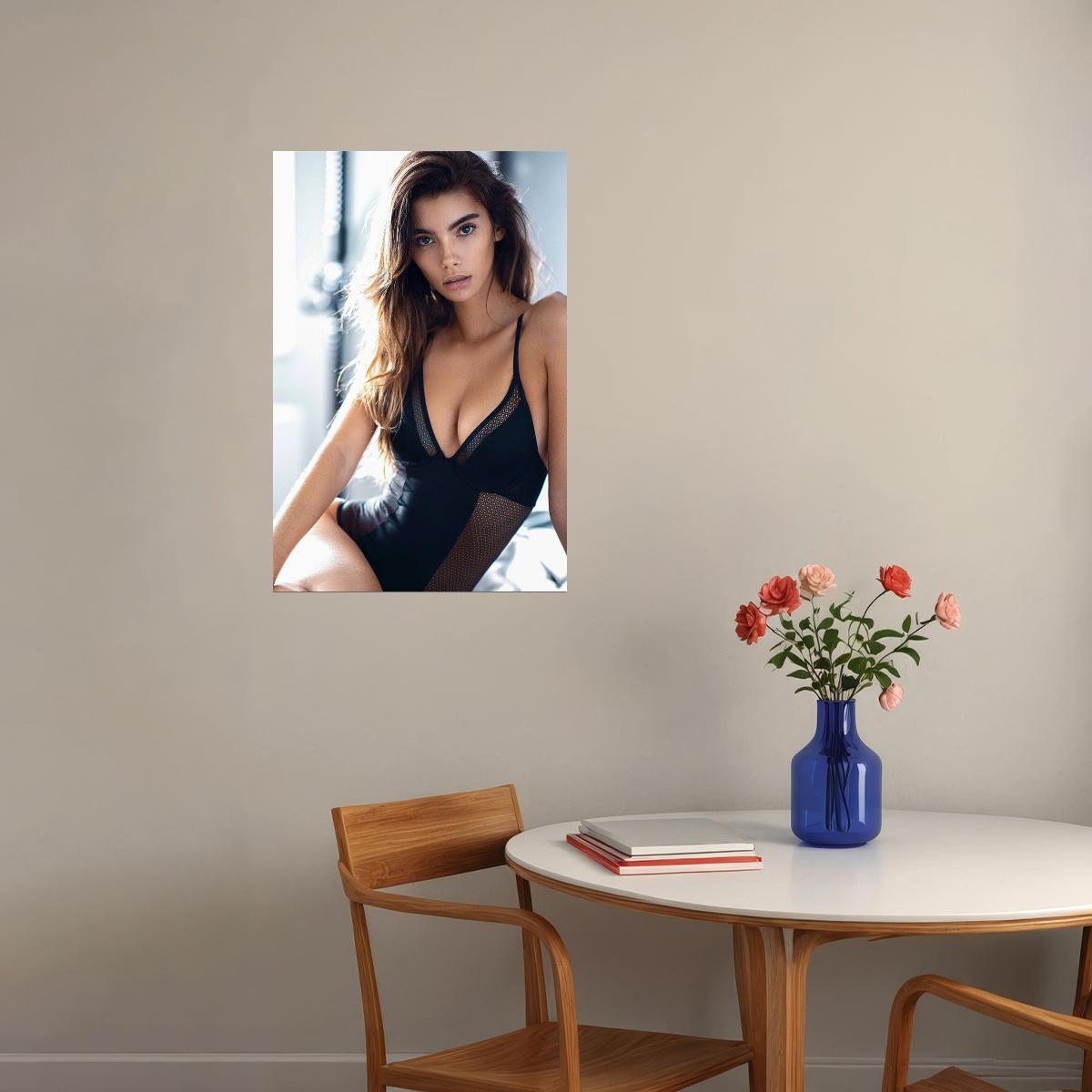 Cyndi Mello Sexy Girl Model Poster Wall Art Print Home Wall Decor