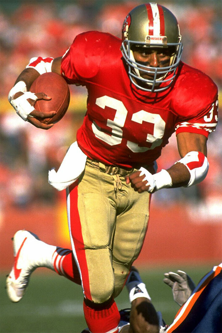 Roger Craig Football Sports Poster Wall Art Print Home Wall Decor