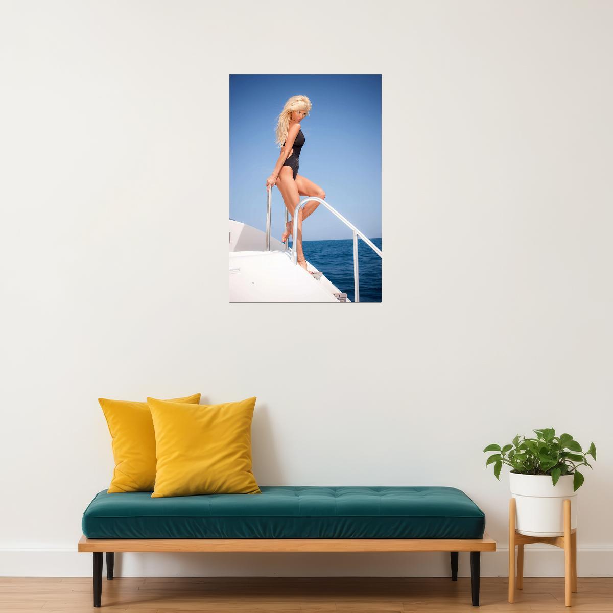 Victoria Silvstedt Hot Beauty Model Poster Wall Art Print Home Wall Decor