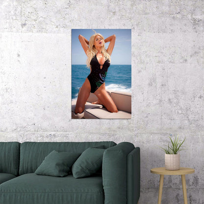 Victoria Silvstedt Hot Sexy Cute Beauty Poster Wall Art Print Home Wall Decor