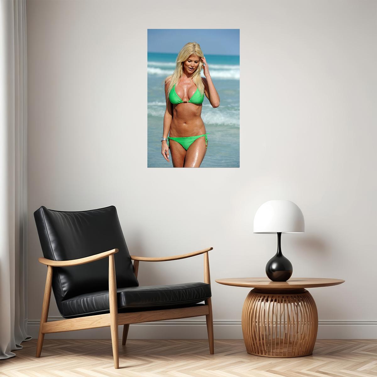 Victoria Silvstedt Hot Sexy Model Sweet Cute Poster Wall Art Print Home Wall Decor