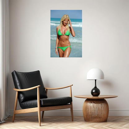 Victoria Silvstedt Hot Sexy Model Sweet Cute Poster Wall Art Print Home Wall Decor
