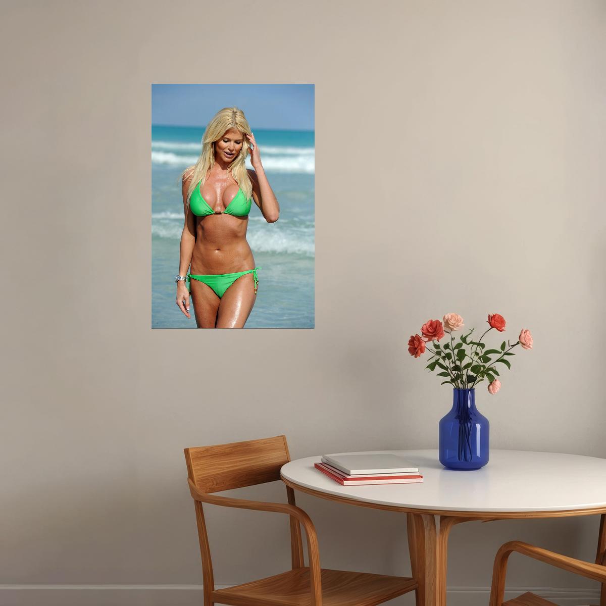 Victoria Silvstedt Hot Sexy Model Sweet Cute Poster Wall Art Print Home Wall Decor
