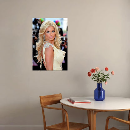 Victoria Silvstedt Hot Sexy Model Poster Wall Art Print Home Wall Decor