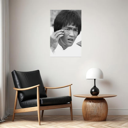 Bruce Lee Movie Actor Fighter Poster Wall Art Print Home Wall Decor