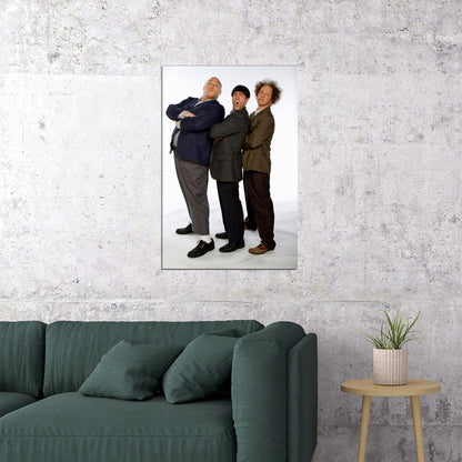 Three Stooges Curly For President Comedy Poster Wall Art Print Home Wall Decor