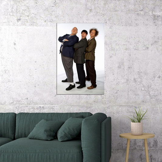 Three Stooges Curly For President Comedy Poster Wall Art Print Home Wall Decor