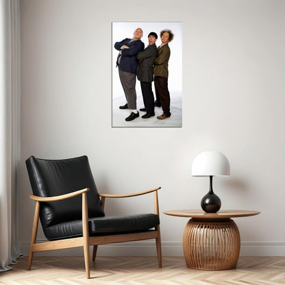 Three Stooges Curly For President Comedy Poster Wall Art Print Home Wall Decor