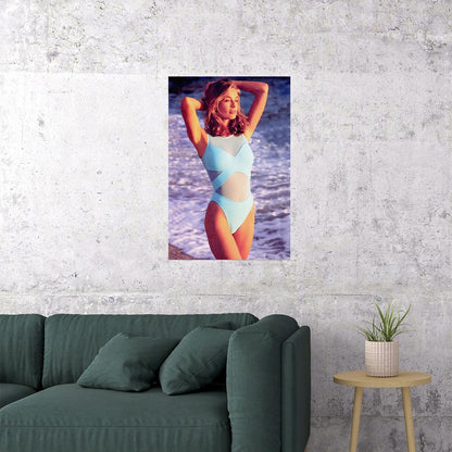 Frederique Sexy Female Model Hot Woman Poster Wall Art Print Home Wall Decor