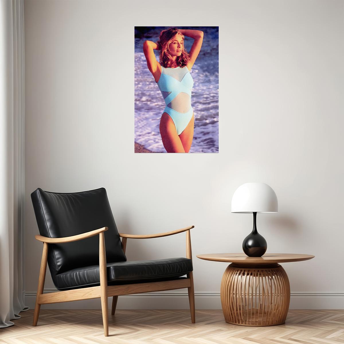 Frederique Sexy Female Model Hot Woman Poster Wall Art Print Home Wall Decor