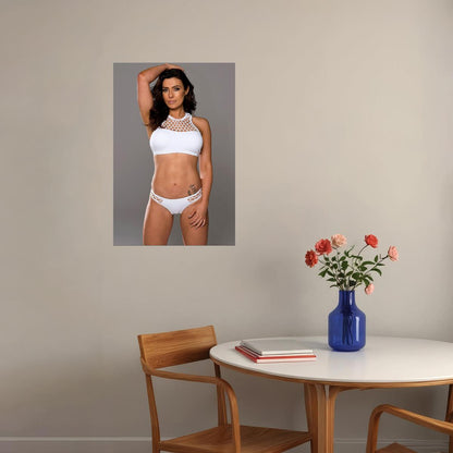 Kym Beavers Fan Club America Sexy Model Poster Wall Art Print Home Wall Decor
