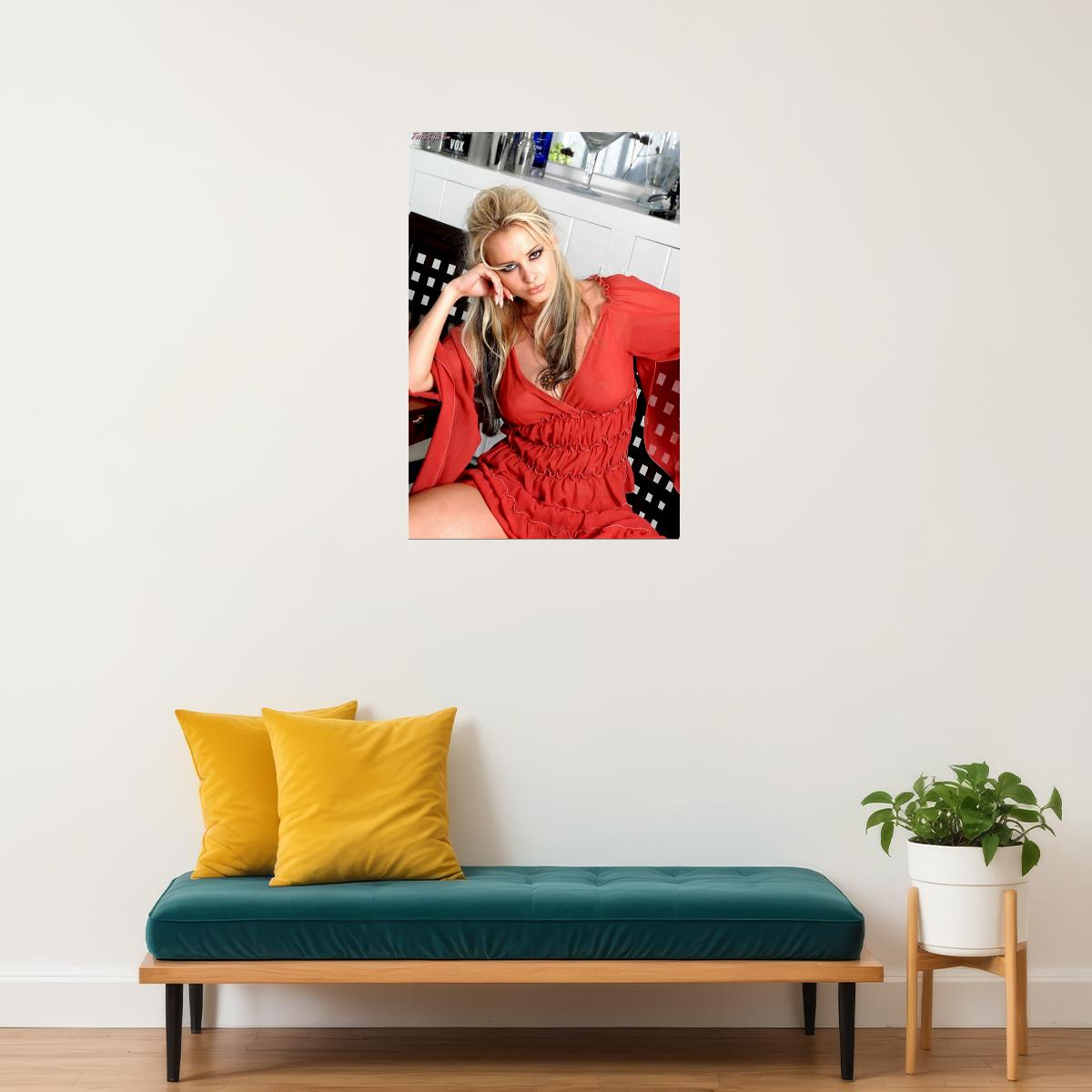 Zdenka Sexy Female Model Hot Woman Poster Wall Art Print Home Wall Decor