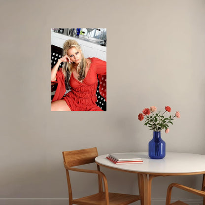 Zdenka Sexy Female Model Hot Woman Poster Wall Art Print Home Wall Decor