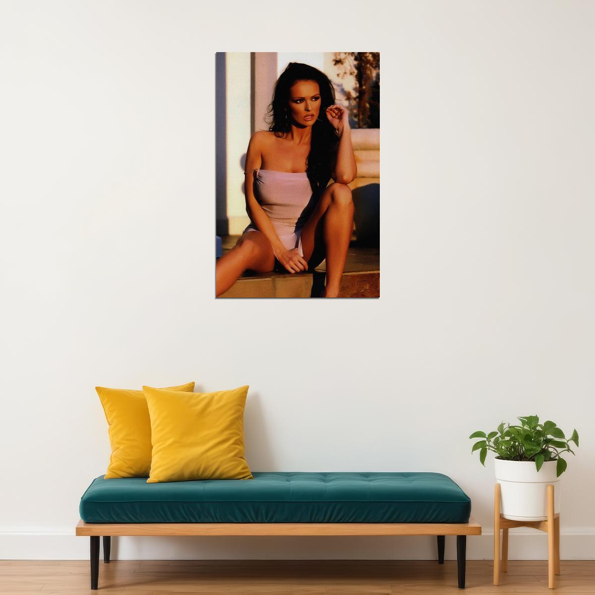 Brooke Richards Want A Lick Sexy Woman Poster Wall Art Print Home Wall Decor
