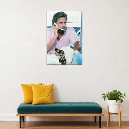 Don Johnson Tv Actor Charisma Handsome Poster Wall Art Print Home Wall Decor
