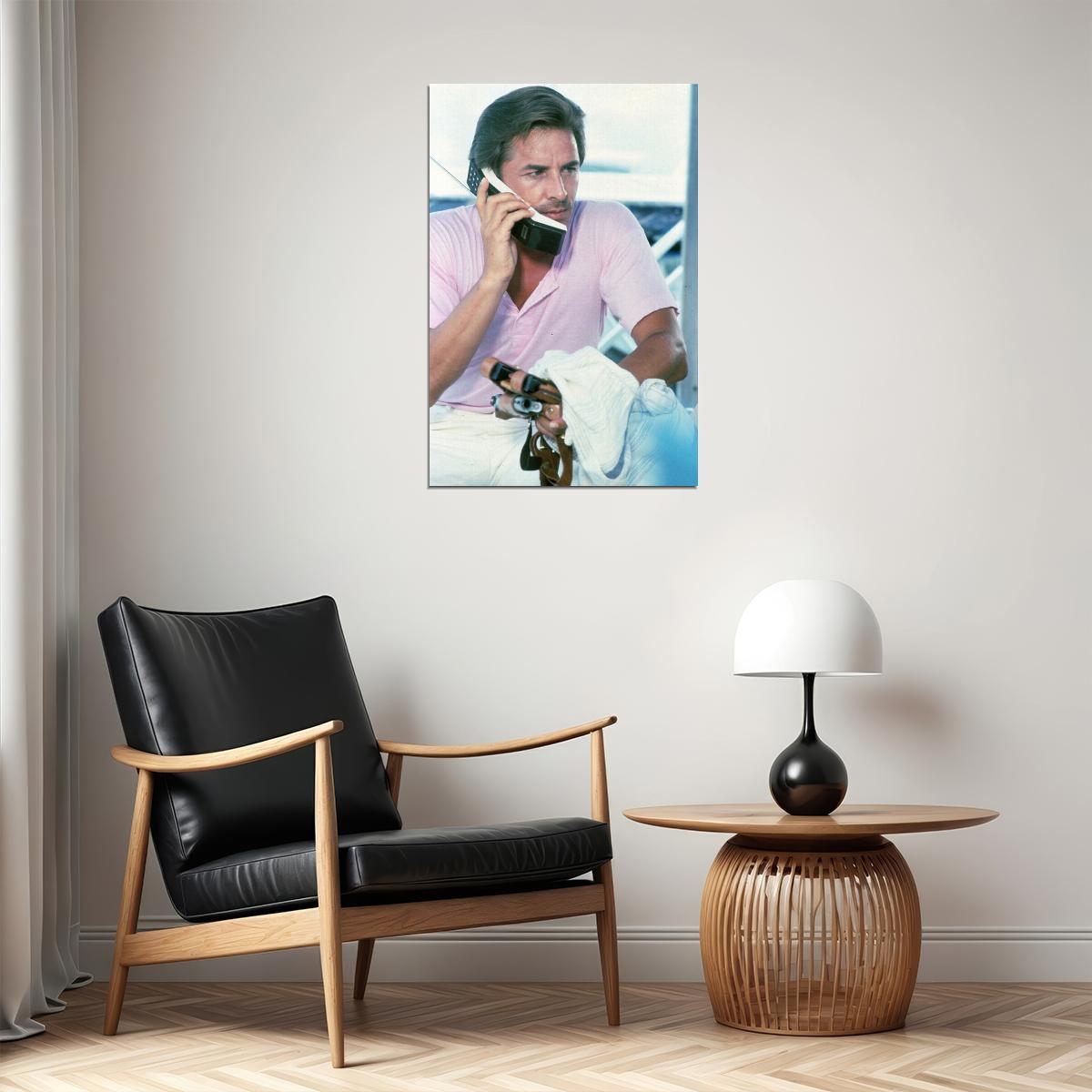 Don Johnson Tv Actor Charisma Handsome Poster Wall Art Print Home Wall Decor