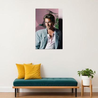 Don Johnson Tv Actor Charisma Handsome Poster Wall Art Print Home Wall Decor