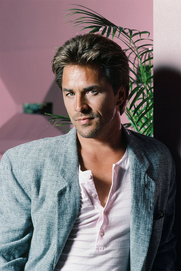 Don Johnson Tv Actor Charisma Handsome Poster Wall Art Print Home Wall Decor