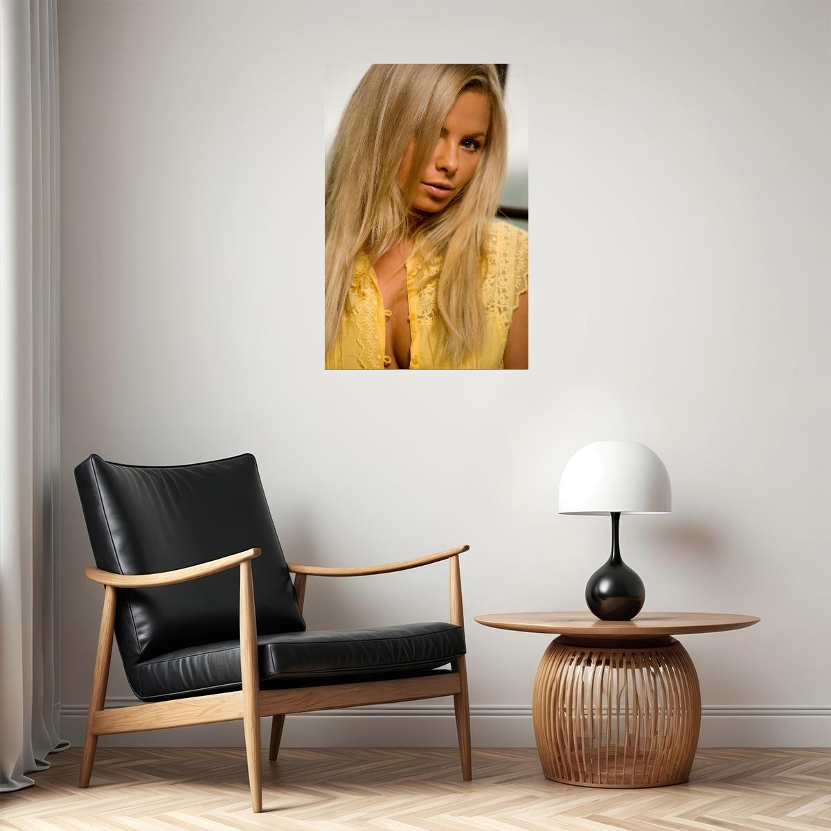 Sexy Female Model Tailor James Woman Poster Wall Art Print Home Wall Decor