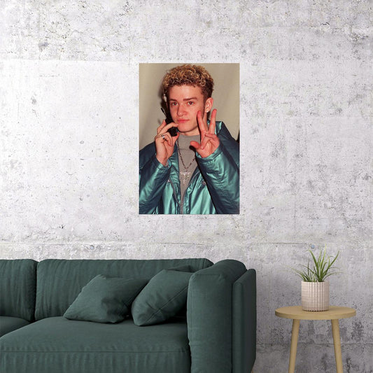 Justin Timberlake N Sync Music Group Poster Wall Art Print Home Wall Decor