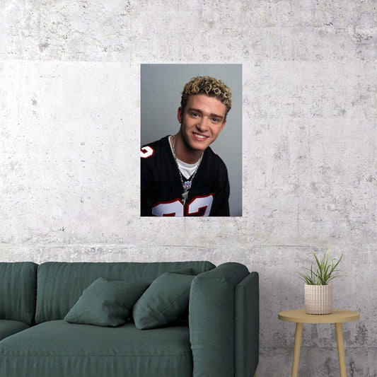 Justin Timberlake N Sync Music Band Poster Wall Art Print Home Wall Decor